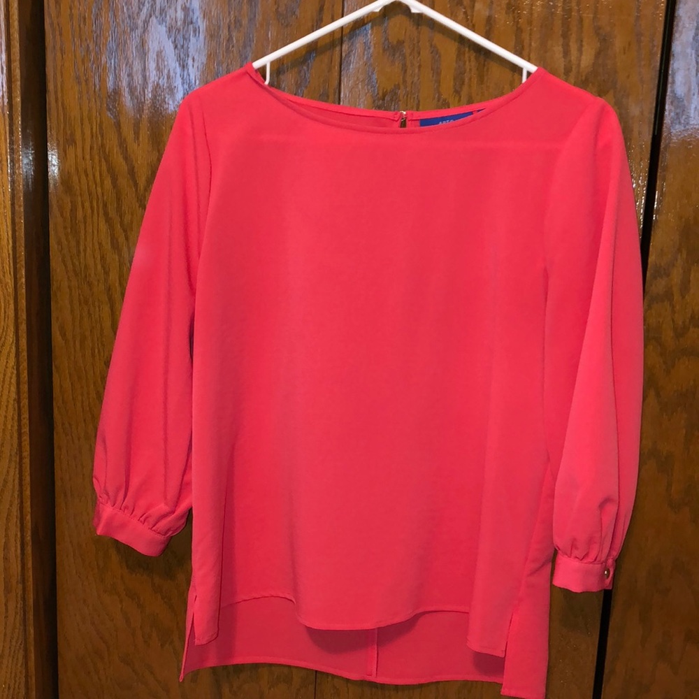 Pink blouse